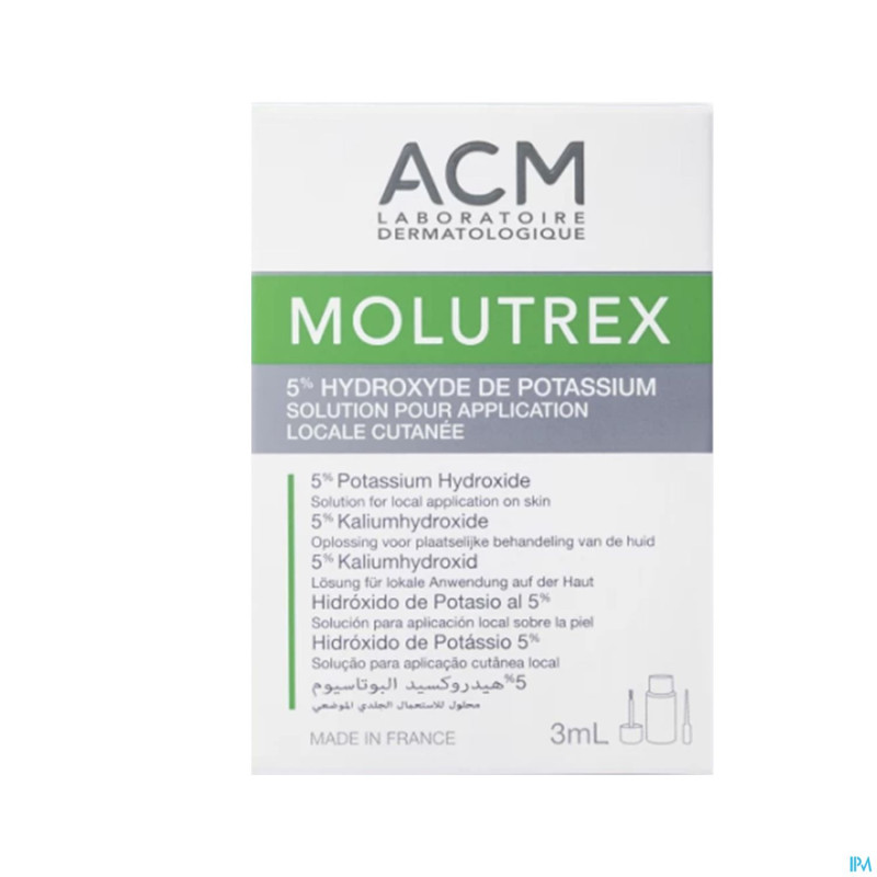 Molutrex 5% sol cutane    fl  3ml