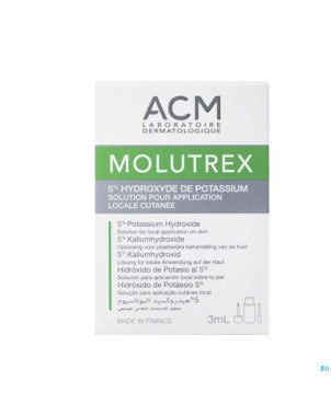 Molutrex 5% sol cutane    fl  3ml