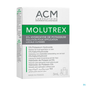 Molutrex 5% sol cutane    fl  3ml
