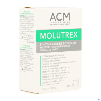 Molutrex 5% sol cutane    fl  3ml