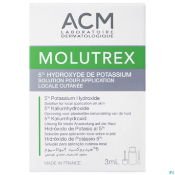 Molutrex 5% sol cutane    fl  3ml