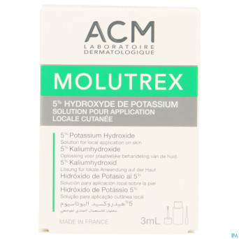 Molutrex 5% sol cutane    fl  3ml