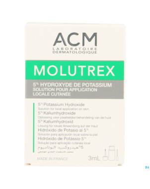 Molutrex 5% sol cutane    fl  3ml