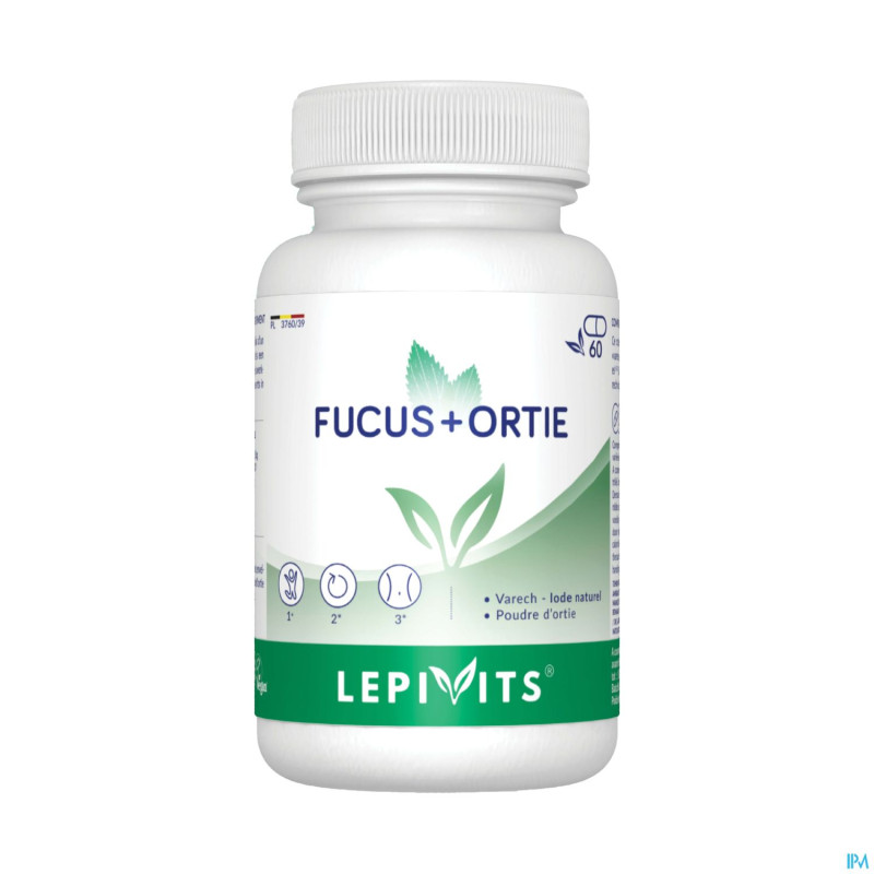 Fucus + ortie caps 60 lepivits