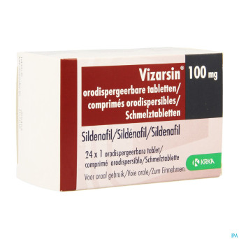 Vizarsin 100mg comp orodisp. 24 x 100mg