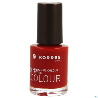 Korres km nail colour 53 pure red    10ml