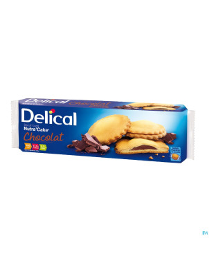 Delical nutra cake chocolat sach 3x(3x35g)