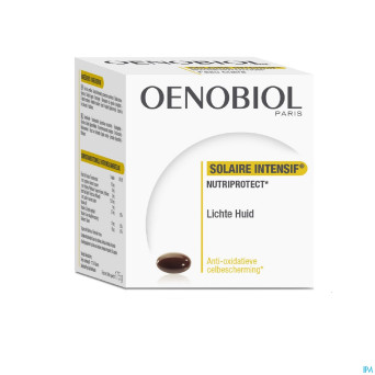 Oenobiol solaire intensif peau sensible    caps 30