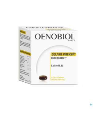 Oenobiol solaire intensif peau sensible    caps 30