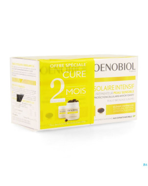 Oenobiol solaire intensif cure peau sensibl.caps60