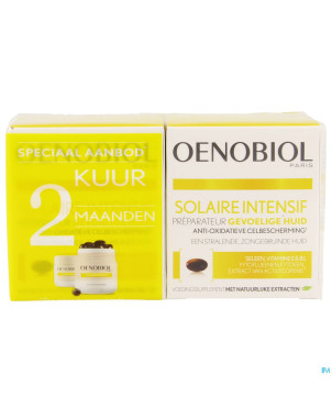 Oenobiol solaire intensif cure peau sensibl.caps60