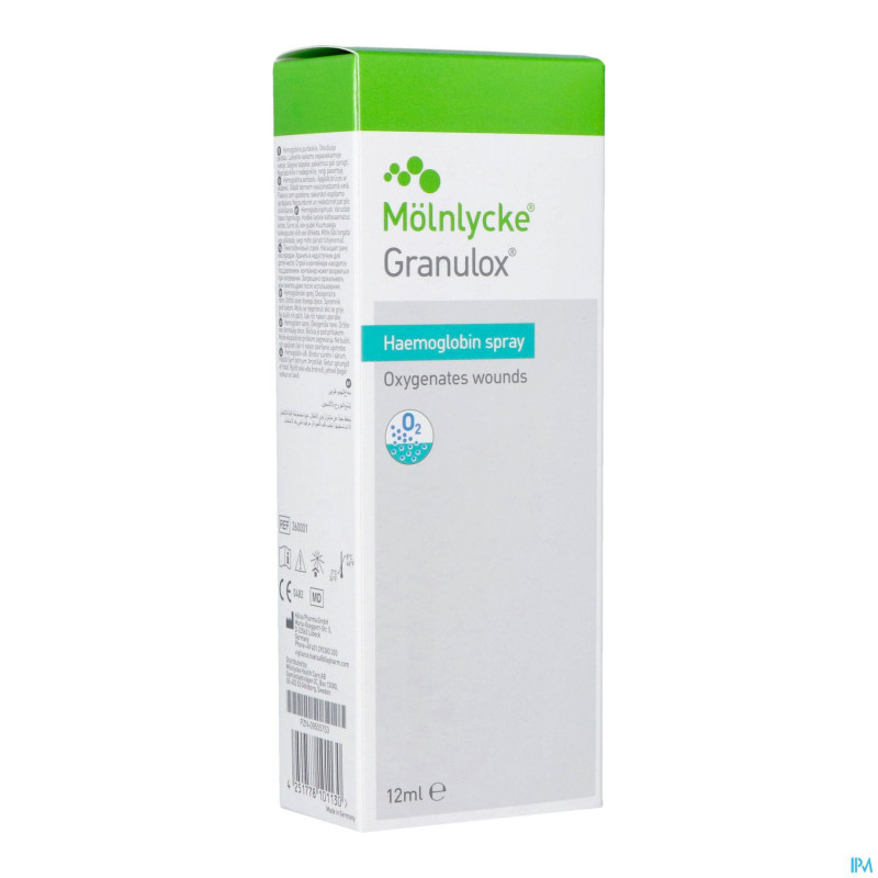 Granulox traitement plaies chroniques spray 12ml