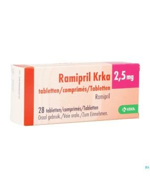 Ramipril krka  2,5mg comp  28