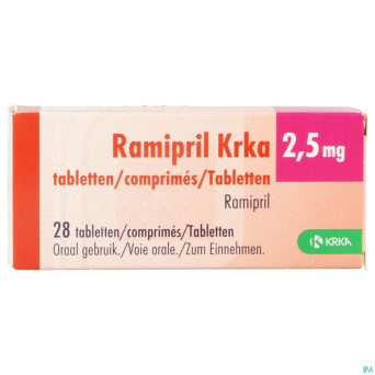 Ramipril krka  2,5mg comp  28