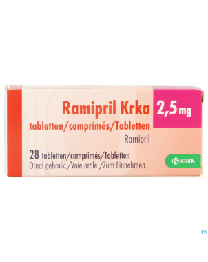 Ramipril krka  2,5mg comp  28