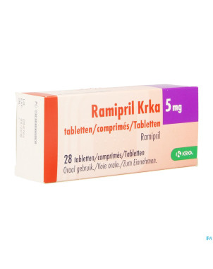 Ramipril krka  5,0mg comp  28