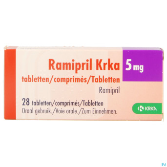 Ramipril krka  5,0mg comp  28