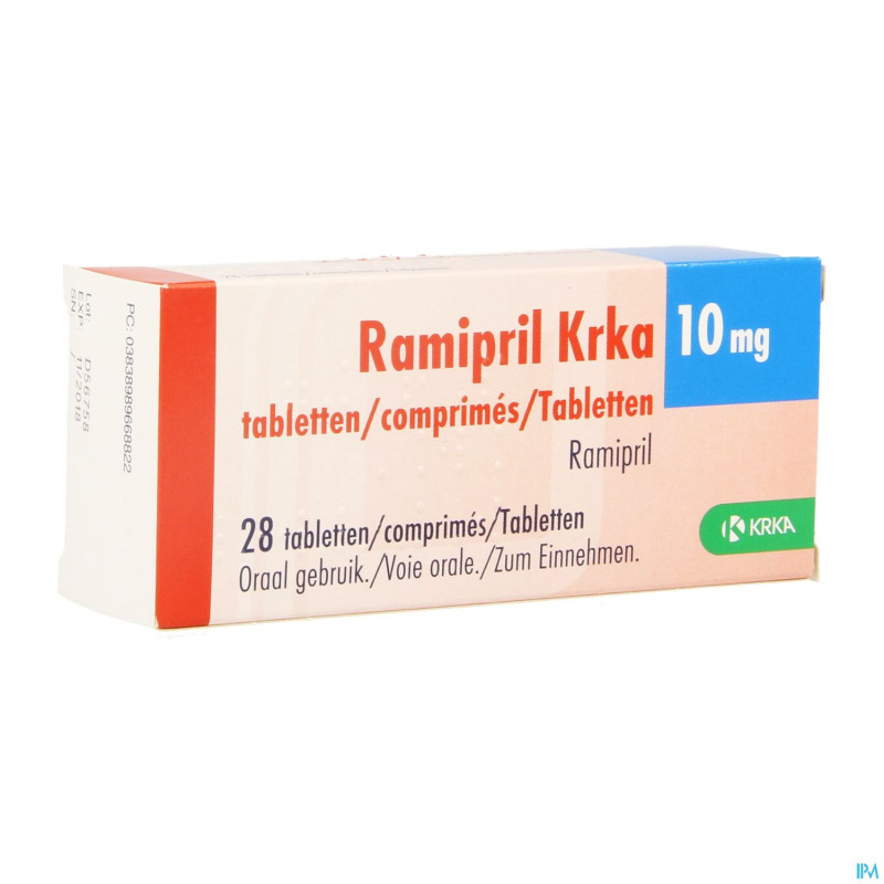 Ramipril krka 10,0mg comp  28