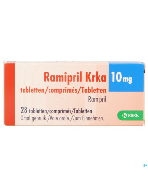 Ramipril krka 10,0mg comp  28