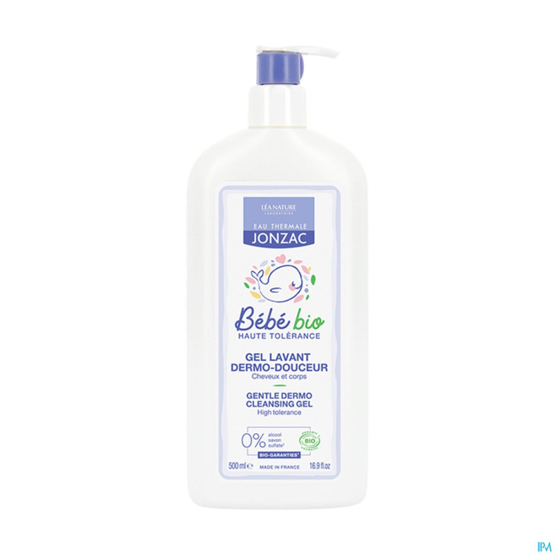 Jonzac bb gel lavant dermo douceur  500ml