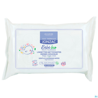 Jonzac bb lingettes dermo apaisantes   40
