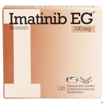 Imatinib eg 100mg comp pell fl 120