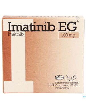 Imatinib eg 100mg comp pell fl 120
