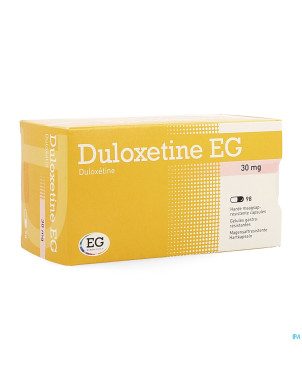 Duloxetine eg 30mg gastro resist caps 98