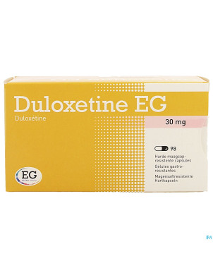 Duloxetine eg 30mg gastro resist caps 98