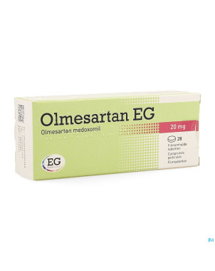 Olmesartan eg 20mg comp pell  28 x 20mg
