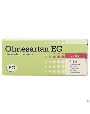 Olmesartan eg 20mg comp pell  28 x 20mg