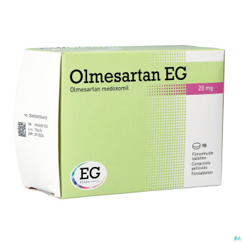 Olmesartan eg 20mg comp pell  98 x 20mg
