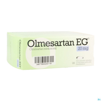 Olmesartan eg 20mg comp pell  98 x 20mg
