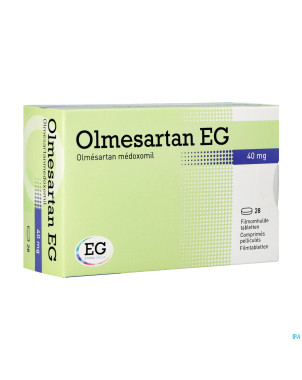 Olmesartan eg 40mg comp pell  28 x 40mg