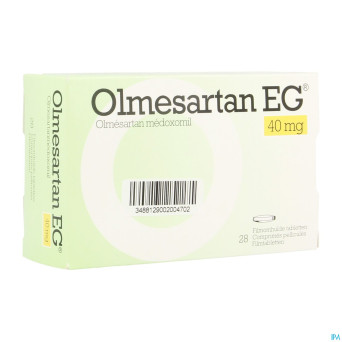 Olmesartan eg 40mg comp pell  28 x 40mg