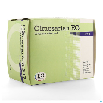Olmesartan eg 40mg comp pell  98 x 40mg