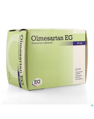 Olmesartan eg 40mg comp pell  98 x 40mg