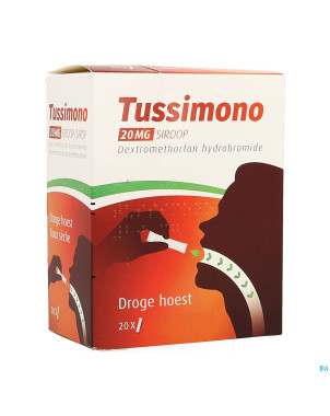 Tussimono 20mg sirop sach 20