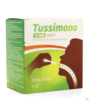 Tussimono 10mg sirop sach 20