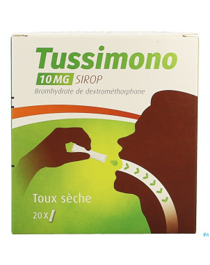 Tussimono 10mg sirop sach 20