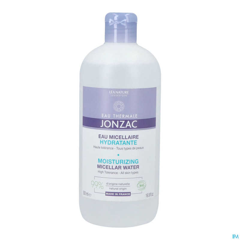 Jonzac rehydrate eau micellaire hydra bio 500ml