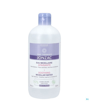 Jonzac reactive eau micellaire apaisante bio 500ml