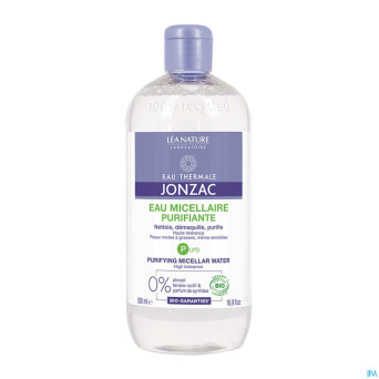 Jonzac pure eau micellaire purifiante bio    500ml