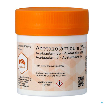 Acetazolamide 25g magis