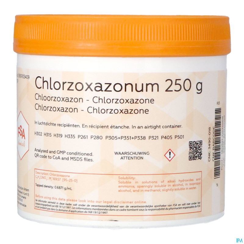 Chlorzoxazone 250g magis