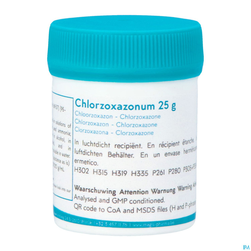 Chlorzoxazone 25g magis