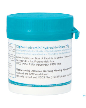 Diphenhydramine chlorhydrate  25g magis