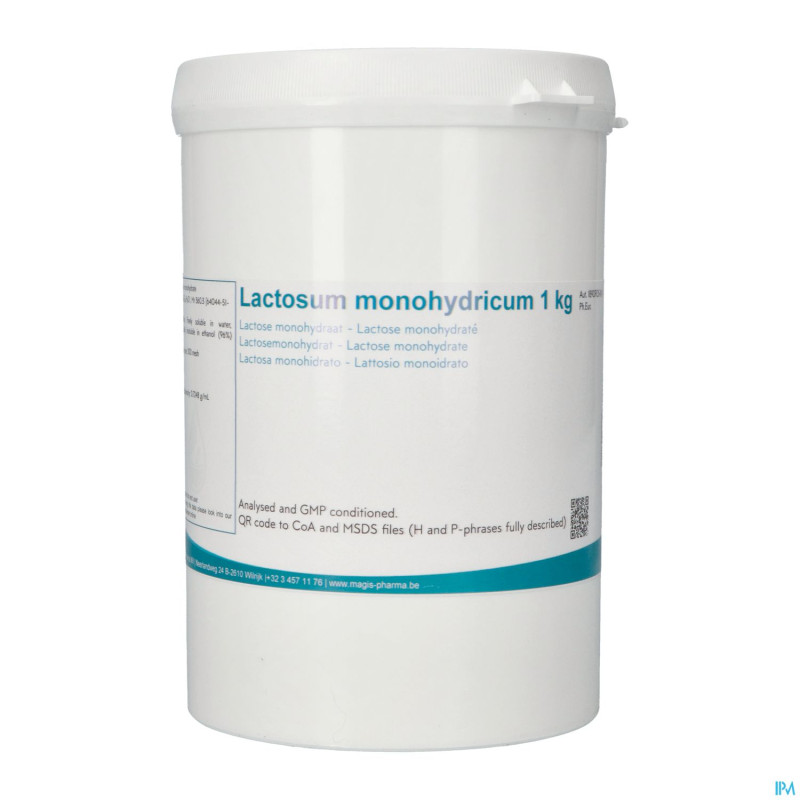 Lactose monohydrate 200 mesh 1kg    magis