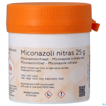 Miconazole nitrate    25g magis
