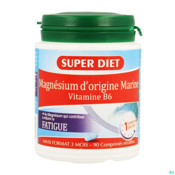 Superdiet magnesium marin + vit b6    comp  90